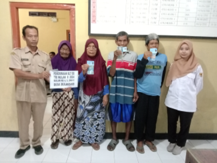 Pembagian BLT DD Tri Wulan II Tahun 2024